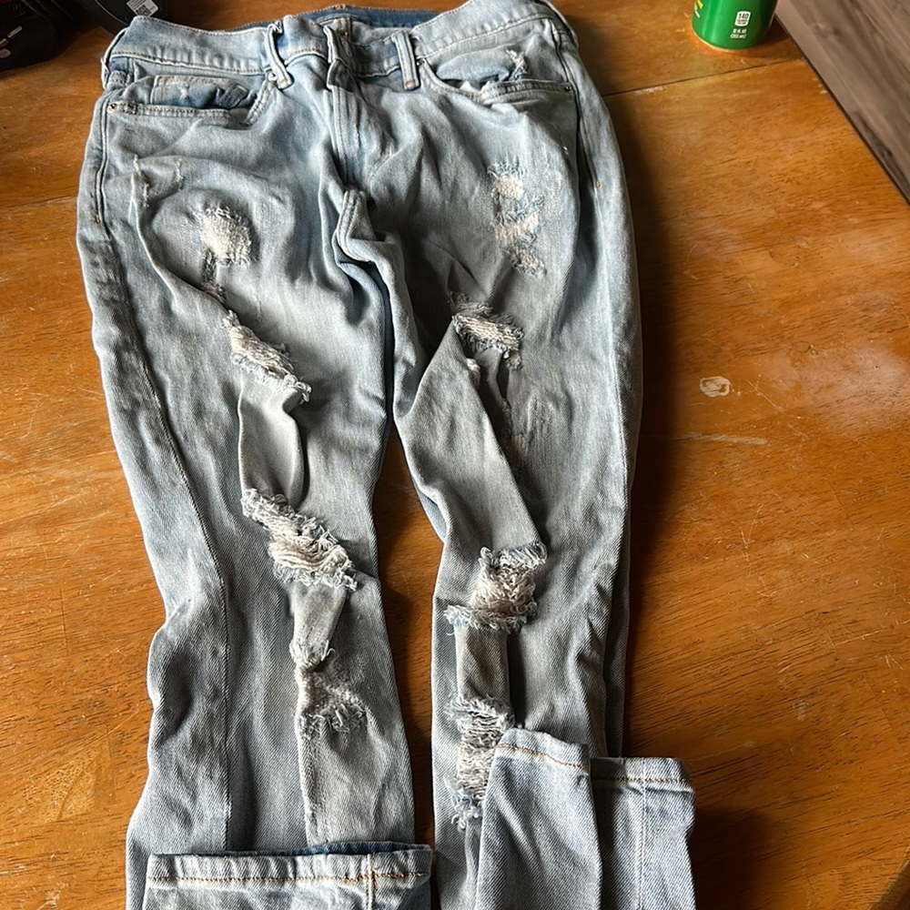 H&M, Light blue, 31/32, Skinny, lightly worn
